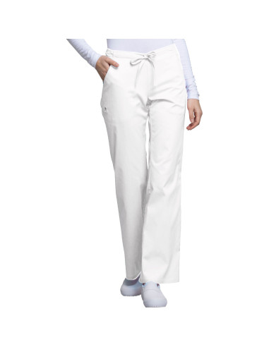 Cherokee 1066/WHTV Luxe Spodnie medyczne damskie białe
