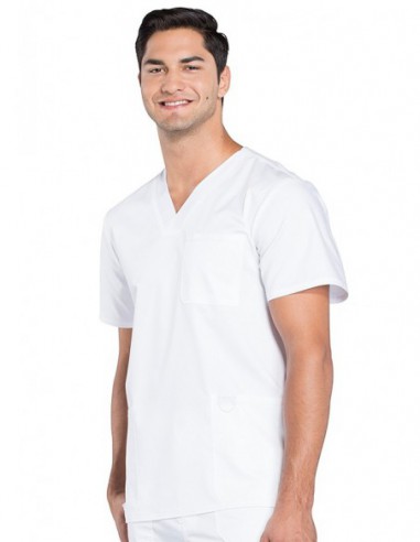 WW670/WHT Bluza medyczna męska Revolution biała