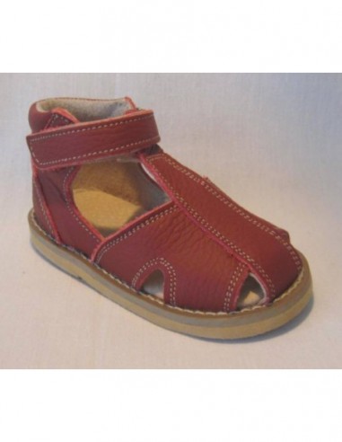 Buty ortopedyczne dziecięce czerwone WiK